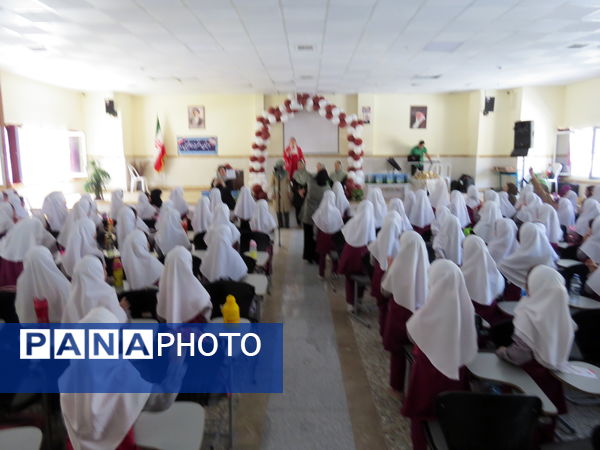 جشن الفبا در مدرسه دخترانه امام خمینی(ره) بجنورد