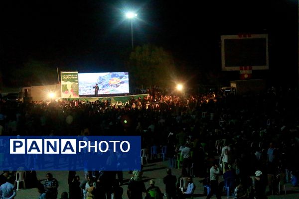 تجمع مردم بندرعباس برای جانباختگان بندر شهید رجایی