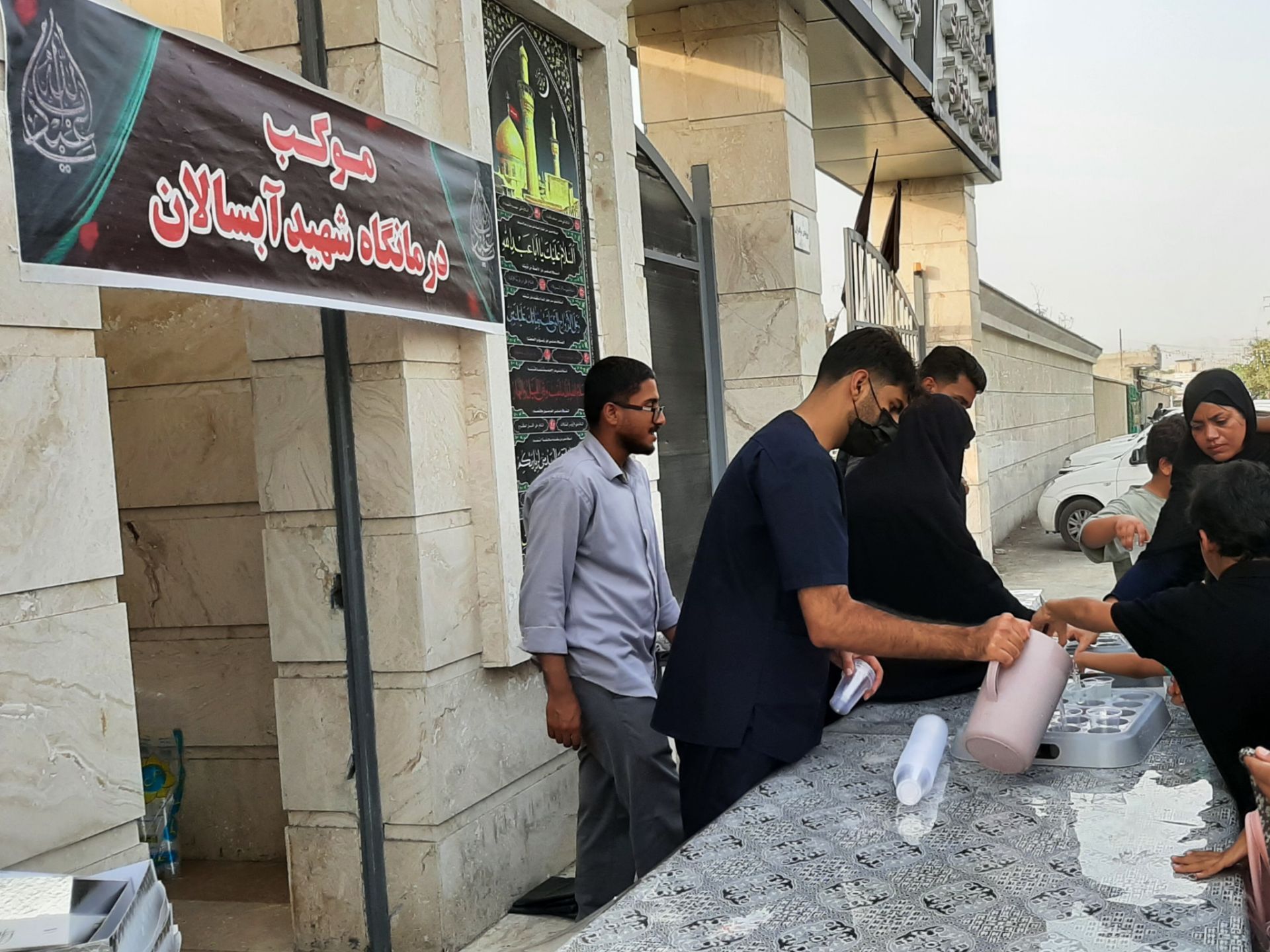 پیاده‌روی جاماندگان  اربعین حسینی شهرستان میناب