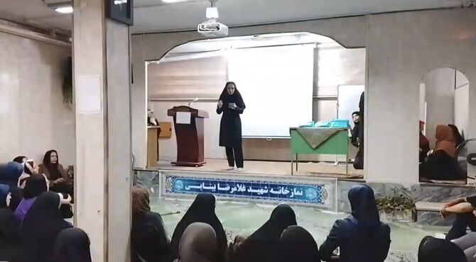 پیوند همدلی و هم‌گامی در آستانه رویش، در دبیرستان شهید بینایی منطقه ۱۵