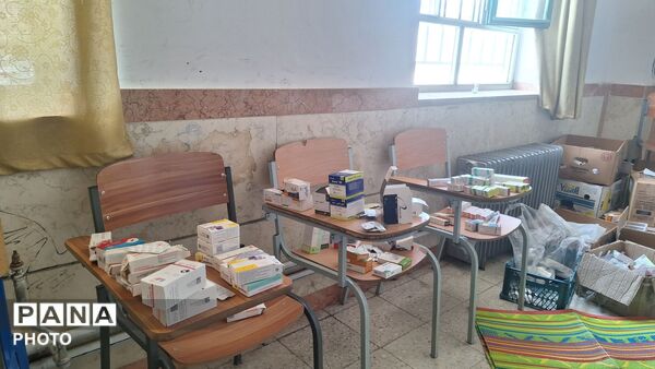 ارائه خدمات درمانی به اهالی روستاهای دهستان سید شهاب 