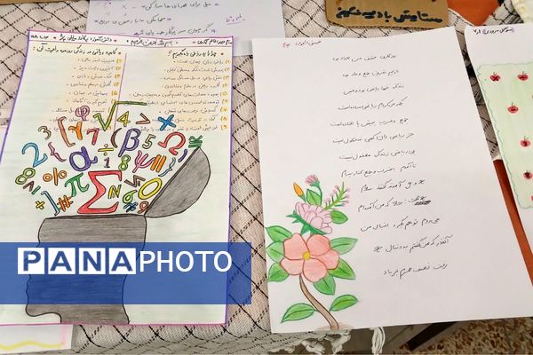 درخشش خلاقیت در نمایشگاه ریاضی دبیرستان یادگار امام (ره)