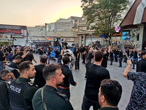 مراسم تاسوعا حسینی در شهرستان فیروزکوه