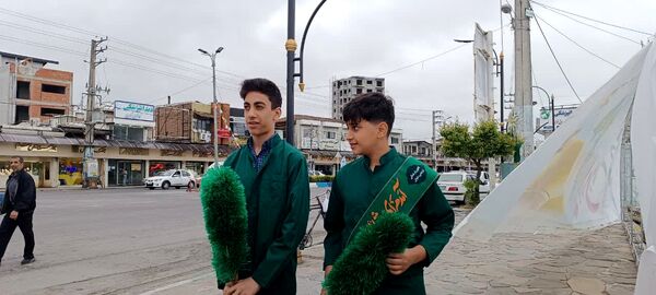 افتتاحیه چایخانه دانش‌آموزی حضرت رضا (ع) در محمودآباد 