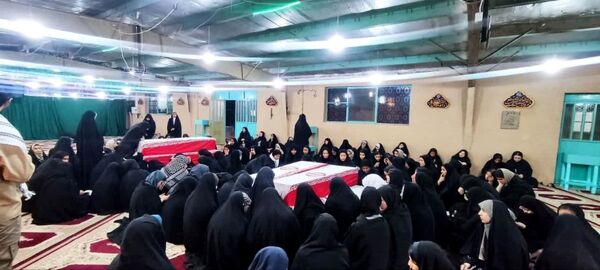 کاروان راهیان نور دانش‌آموزان دختر خراسان شمالی