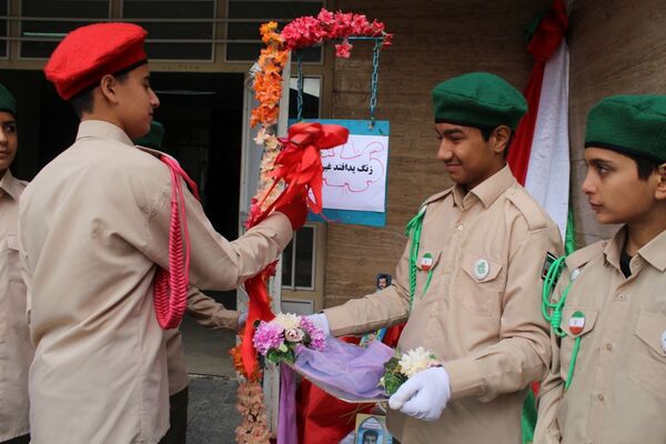 آیین نمادین نکوداشت هفته پدافند غیرعامل در نیشابور 