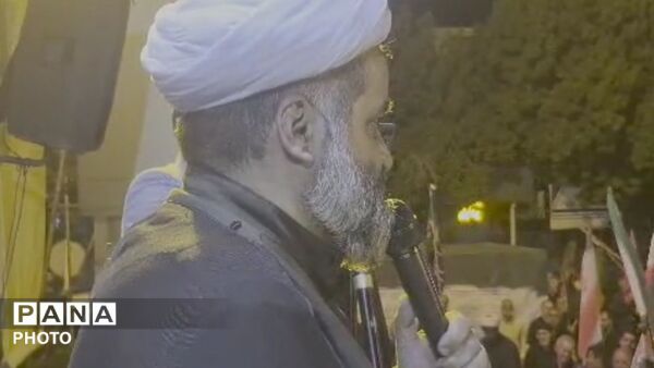 تجلی همبستگی مردم نورآباد در سی‌ و یکمین شب بیعت با رهبری