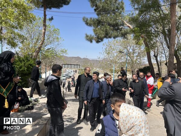 آیین بزرگداشت سالروز شهادت ششمین امام در آستان مقدس امامزاده اسماعیل(ع)