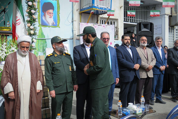 مراسم گلباران محل شهادت استاد شهید مرتضی مطهری 