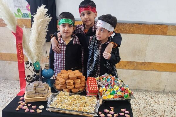 مراسم عزاداری ایام فاطمیه و بزرگداشت شهادت حضرت زهرا (س)  و افتتاح کلاس سایت دبستان شهید نوروزعلی حسینی