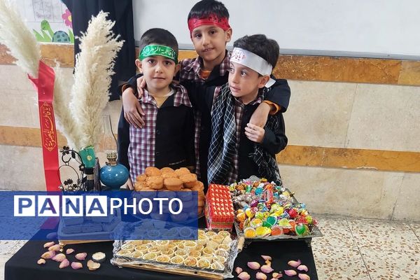 مراسم عزاداری ایام فاطمیه و بزرگداشت شهادت حضرت زهرا (س)  و افتتاح کلاس سایت دبستان شهید نوروزعلی حسینی