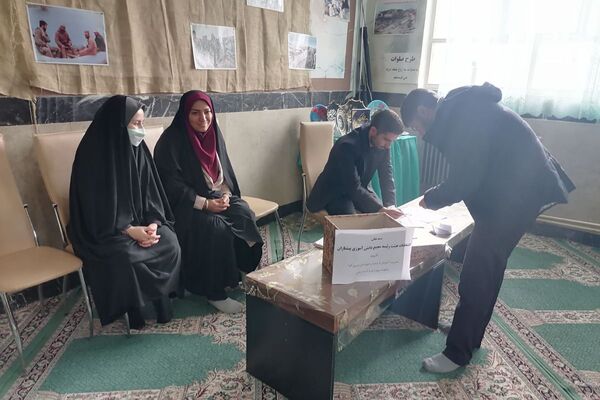 انتخابات هیئت رئیسه مجمع دانش‌آموزی پیشتازان در فیروزکوه