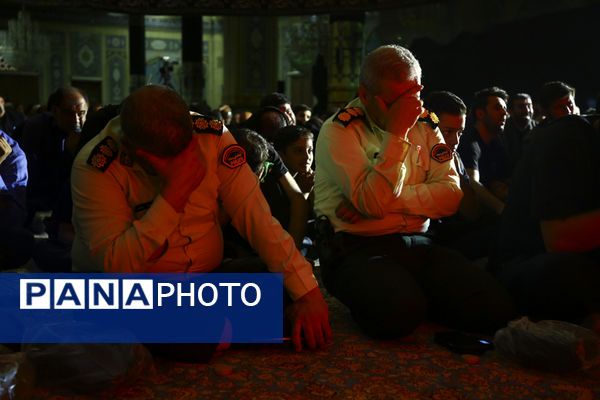 حال و هوای مسجد جمکران در شب عاشورای حسینی(ع)