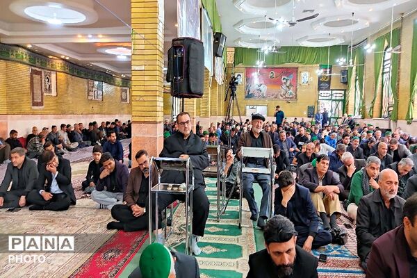 مراسم عزاداری شهادت امام جعفر صادق علیه السلام در حسینیه شهربار