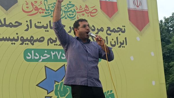 تجمعات پرشور مردم شهرستان محمودآباد برای عملیات وعده صادق۳