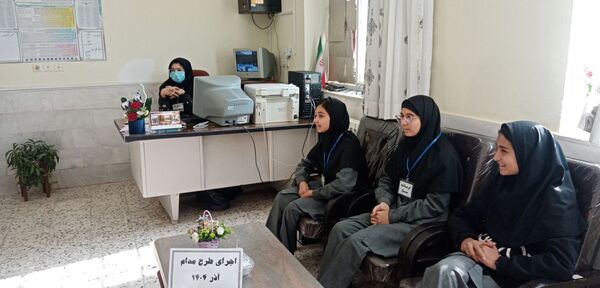 پویش طرح مدام در مدرسه حاج مهدی روحانی روستا ارغا شهرستان خلیل آباد