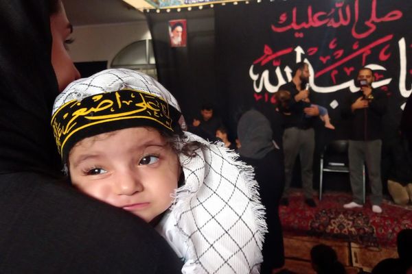 همایش شیرخوارگان حسینی در قرچک