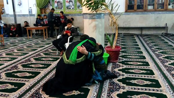 مراسم تعزیه خوانی شهادت حضرت عباس(ع) توسط ذاکرین دهستان شوراب صغیر