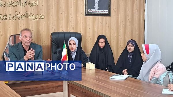 نشست خبری و آموزشی دانش‌آموزان خبرنگار شهرستان گالیکش