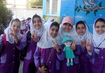 یک روز بیاد ماندنی در اردوگاه شمس آباد