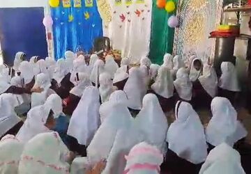 جشن میلاد حضرت زهرا (س) در مدرسه مولوی فین