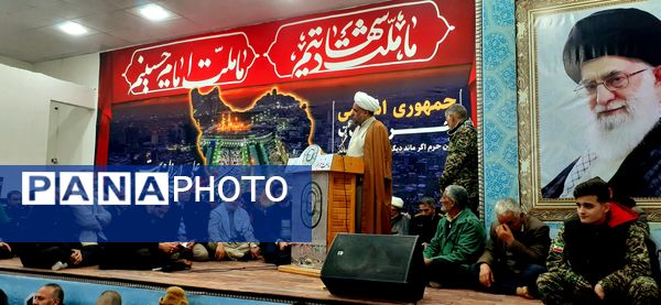 مراسم پنجمین سالگرد شهادت سردار سلیمانی در ناحیه سپاه سملقان