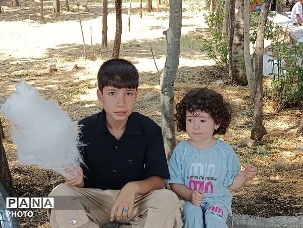آیین عزاداری آخر ماه صفر با حضور مردم مؤمن روستای آورزمان