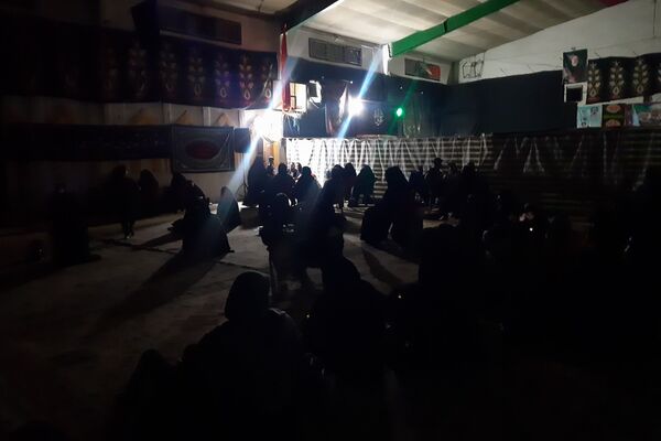 شور حسینی در شب چهارم محرم 1404 در هیات فرهنگیان ناحیه ۳ شیراز 