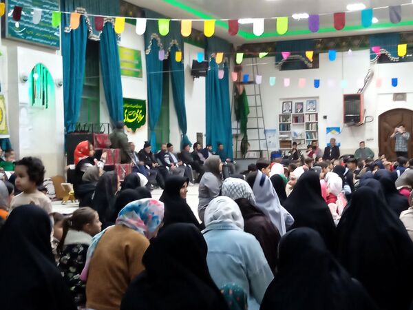 جشن ولادت صاحب زمان در مسجد چهارده معصوم الغدیر