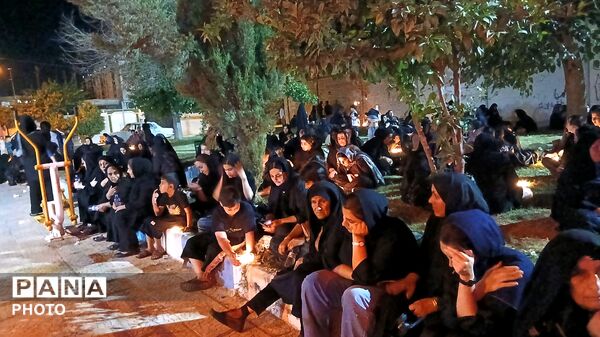 کوی بسیجیان پلدختر در سوگ قافله‌سالار عشق، اشک ماتم می‌ریزد