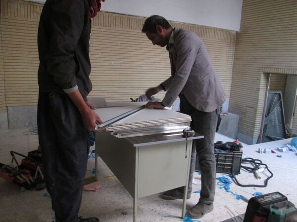 اجرای عملیات عمرانی در مدرسه‌ ابتدایی روستای مارکده