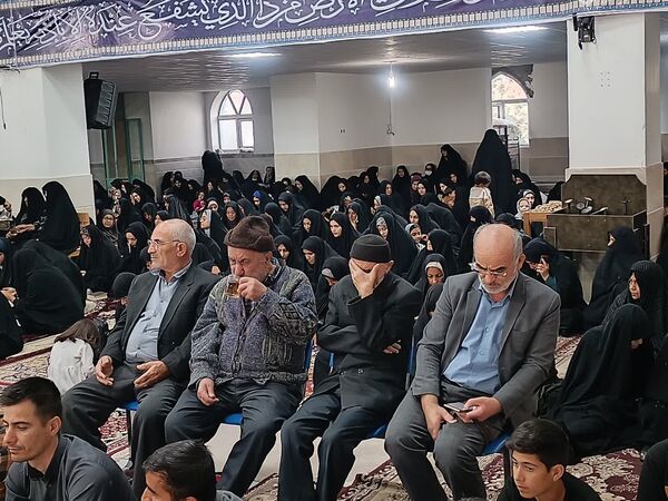 مراسم دعای عرفه در شهر درق