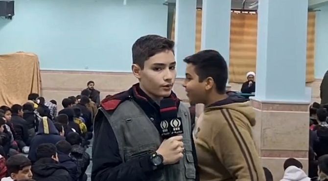 برپایی مراسم شهادت امام هادی(ع) در دبیرستان شادیان قم