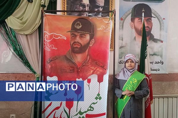 مدرسه شهید عباس بابایی  غرق در شادی شعبان