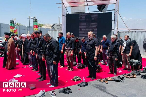 تهران از لنز دوربین خبرنگاران پانا شهرستان قدس در سوگ رهبر شهید انقلاب