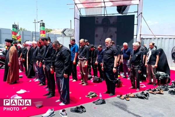 تهران از لنز دوربین خبرنگاران پانا شهرستان قدس در سوگ رهبر شهید انقلاب