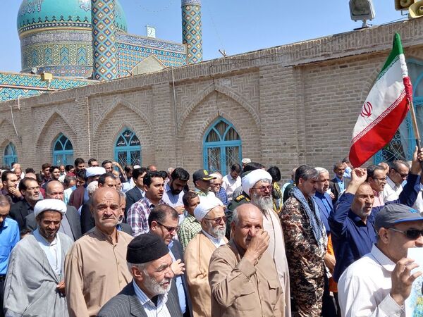 راهپیمایی جمعه خشم در کاشمر