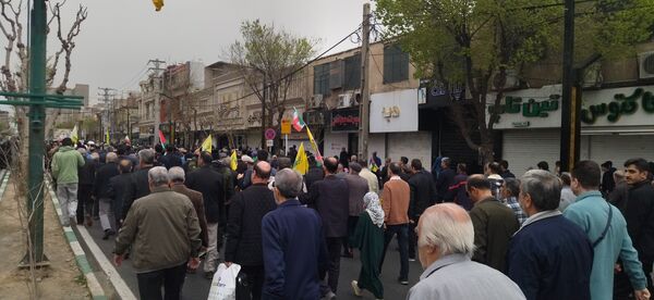 حضور پرشور مردم شهرستان فردیس در راهپیمایی روز قدس 