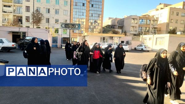 بازدید علمی دانش‌آموزان شاهد عصمت ناحیه 3 کرج از دانشگاه فرهنگیان پردیس امیرکبیر کرج