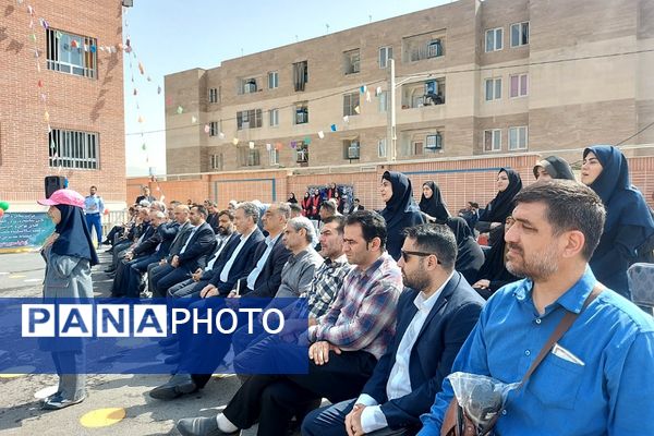 آیین بهره برداری از مدرسه شهدای پالایشگاه تهران در کهریزک 