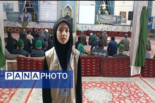 اجتماع عزاداران شهدای راه خدمت در مسجد جامع شهر بار 