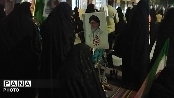 نود و نهمین شب از اجتماعات مردمی نیشابور 
