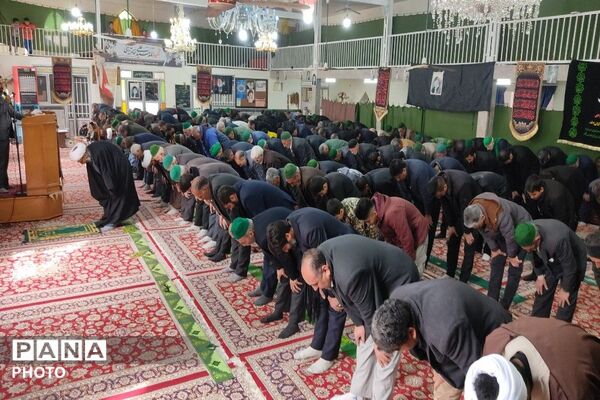 اقامه نماز عبادی_سیاسی جمعه در روز جهانی  قدس  مسجد جامع شهربار نیشابور 