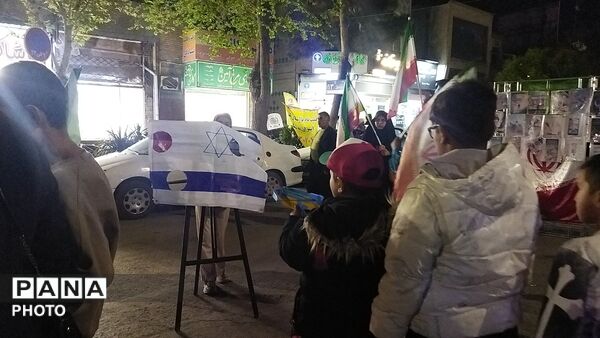 موکبی به رنگ مقاومت و دشمن ستبزی ویژه کودکان نیشابوری