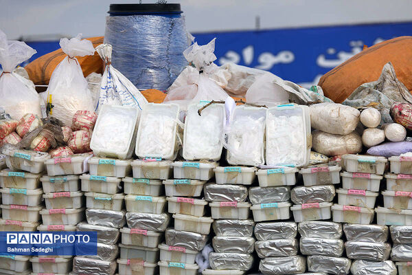 امحای ۲۰ تن مواد مخدر
