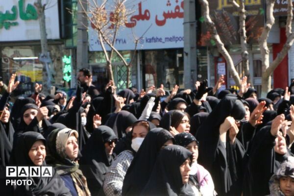 تشییع پیکر شهید راه وطن در شهرستان ملارد 