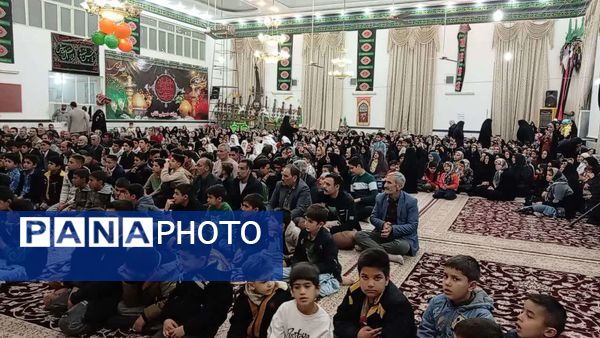 جشن ولادت امام قائم در روستای نقاب خلیل آباد