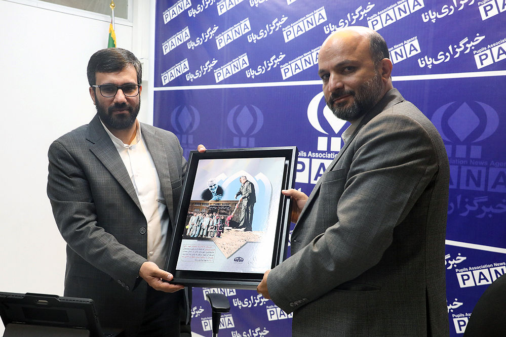 بازدید رئیس سازمان نوسازی، توسعه و تجهیز مدارس کشور از خبرگزاری پانا