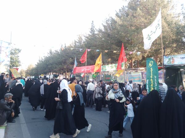 حضور پرشور دانش‌آموزان بیرجندی در اجتماع غدیر