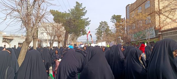 خروش مردم ولایت مدار شهرستان خلیل‌آباد‌ در یوم‌الله 22 بهمن